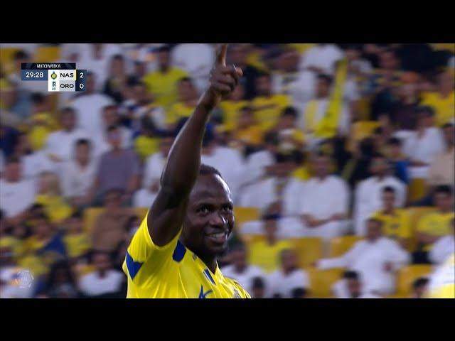 Sadio Mané Tonight with Al Nassr vs Al Orubah | Saudi Pro League 1080i HD