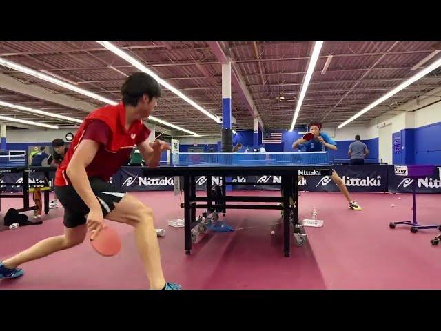 Daily Training at the Samson Dubina Table Tennis Academy