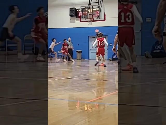 14 year old Alleyoop dunk Aaron Webb and Will Olsen from IJHS