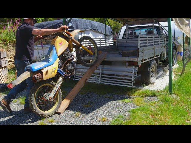 Free DR200 Dirt Bike with a Seized engine.. Will it Start??