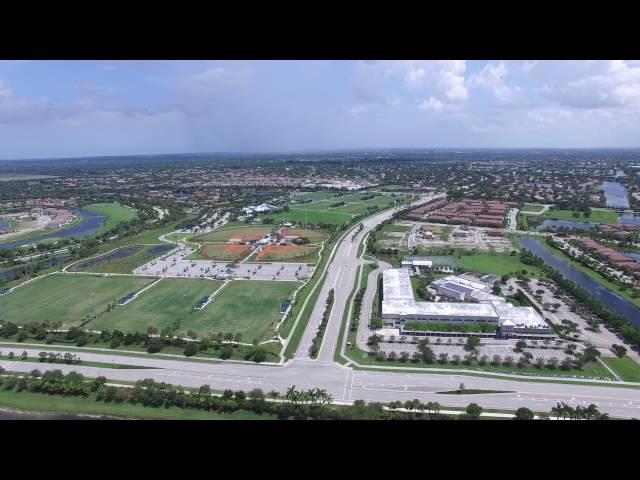 Phantom 3 Flying Over Pine Trails Park and Delray Beach, FL