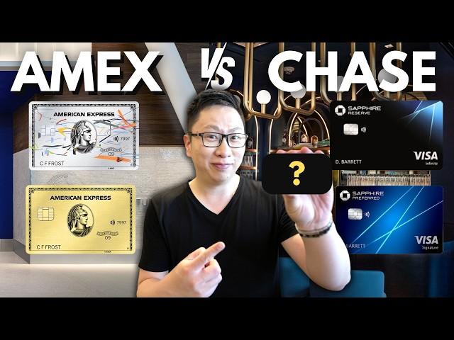 American Express vs. Chase: Which One Is Better?! 2024