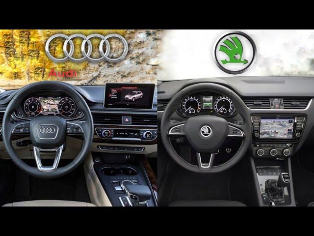 Audi A4 VS Skoda Octavia - INTERIOR