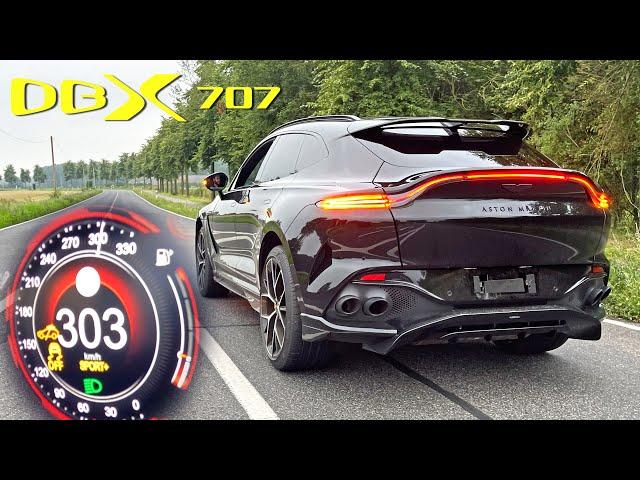 Aston Martin DBX 707 | 0-303 Acceleration & SOUND