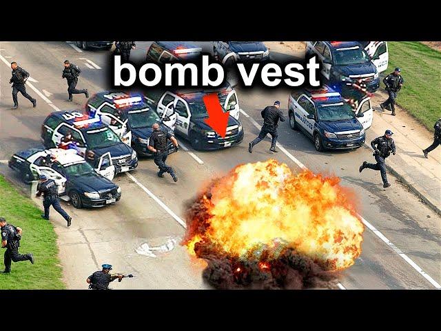 When Cops Face Bombs