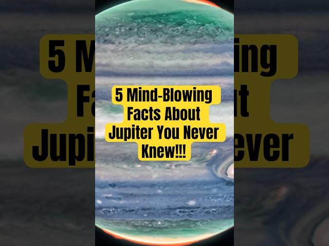 5 Mind-Blowing Facts About Jupiter You Never Knew!#trending #facts #shorts #jupiter #space #universe