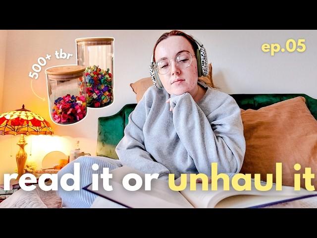 Read It or Unhaul It Ep. 5  I have to read or unhaul these books!