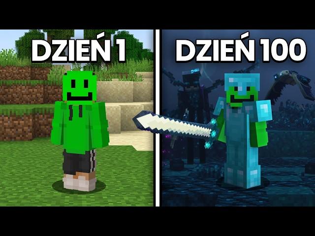 100 DNI Minecraft HARDCORE w SKULKOWEJ APOKALIPSIE...