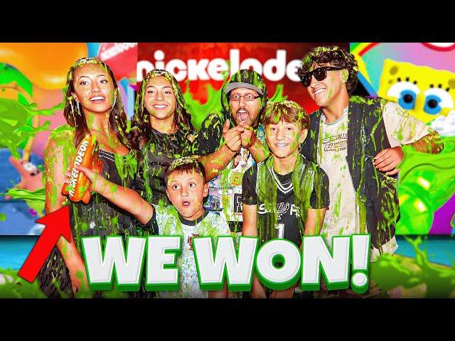 We Won Nickelodeon Choice Awards!  (2024 Favorite Creator Family Slime Champions)