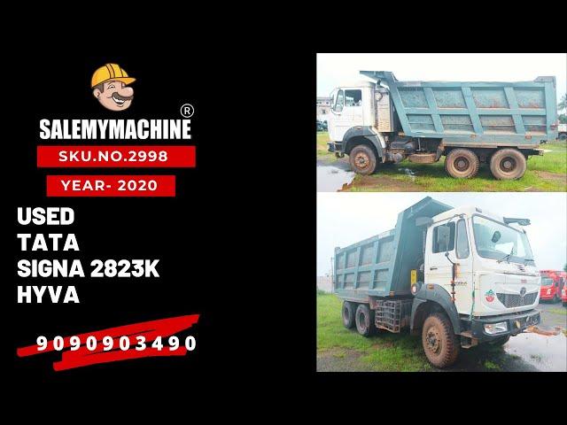 USED TATA 10 WHEELER HYVA FOR SALE l USED CONSTRUCTION EQUIPMENT FOR SALE l SALEMYMACHINE