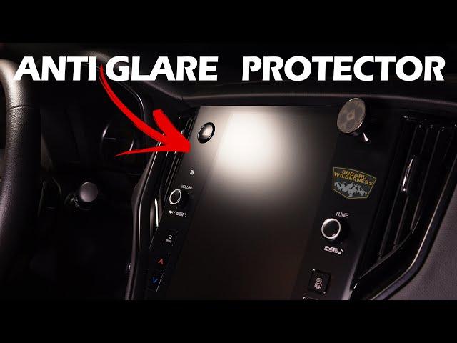 SUBARUs HUGE info Screen and Instrument Cluster gets Protection!! - Screen ProTech