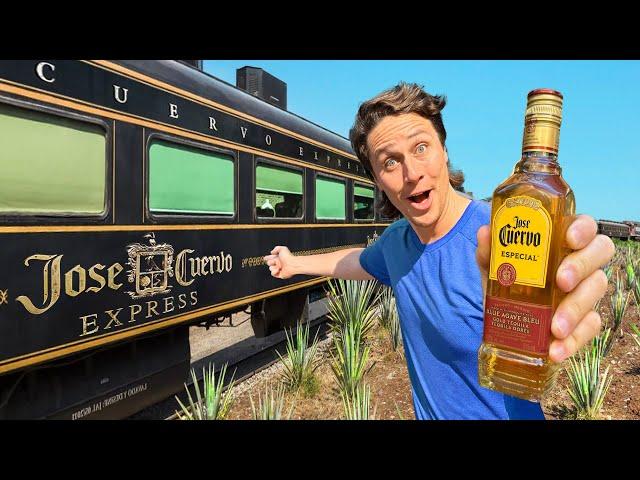 Jose Cuervo Tequila has a LUXURY Train in Mexico