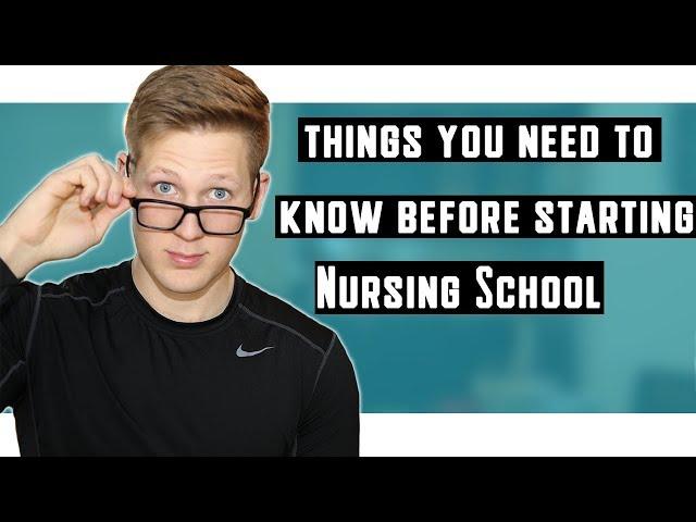 What you should know BEFORE starting NURSING School