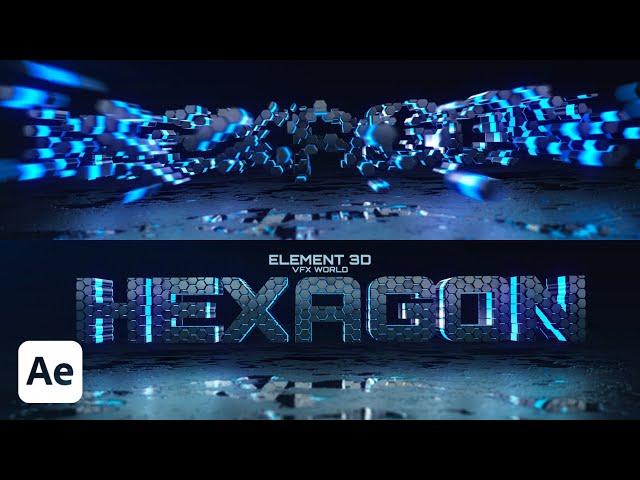 Element 3d tutorial | Element 3d text animation