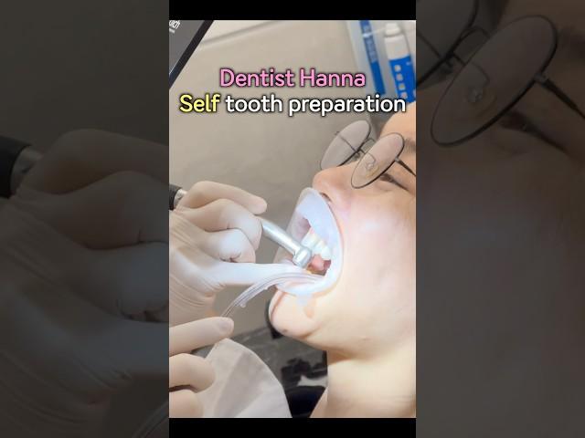 치과의사 이한나 셀프치과치료 dentist Hanna Self treatment #dentist #smile #self