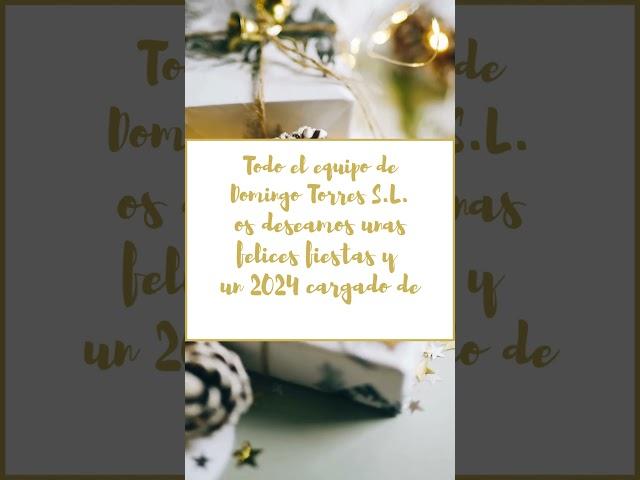 ¡¡Feliz Navidad 2023!! Domingo Torres SL