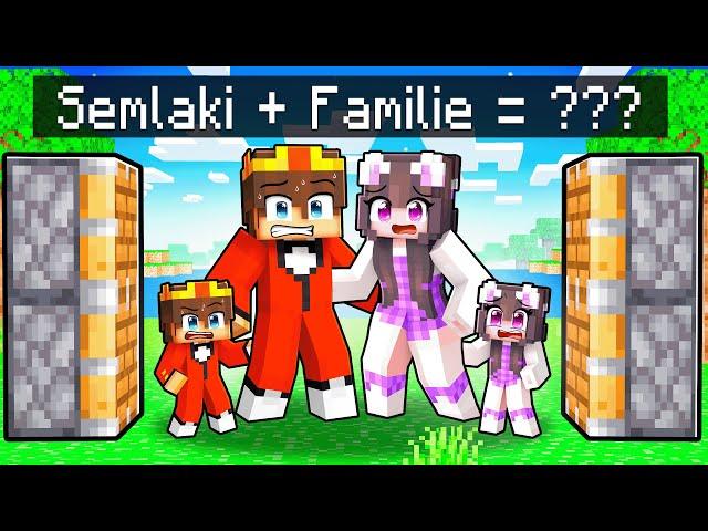 Semlaki + Familie = ??? in Minecraft!