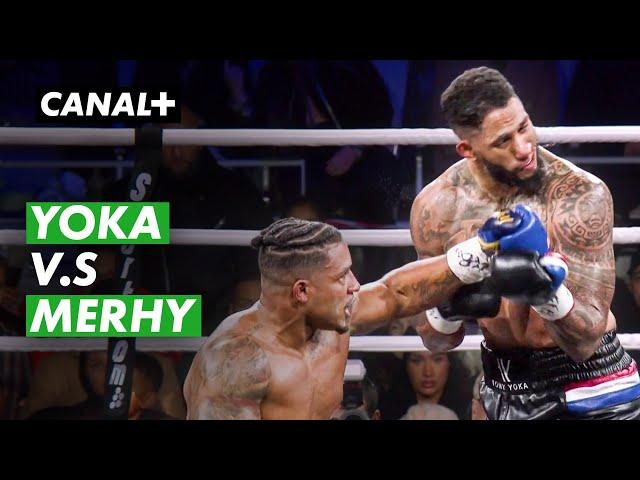 Les moments forts du combat Yoka VS Merhy - Boxe poids lourds