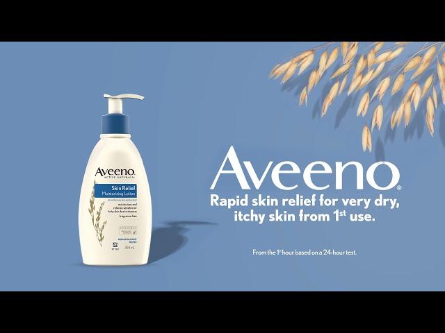 Soothe very dry & sensitive skin with Aveeno Skin Relief Moisturizing Lotion