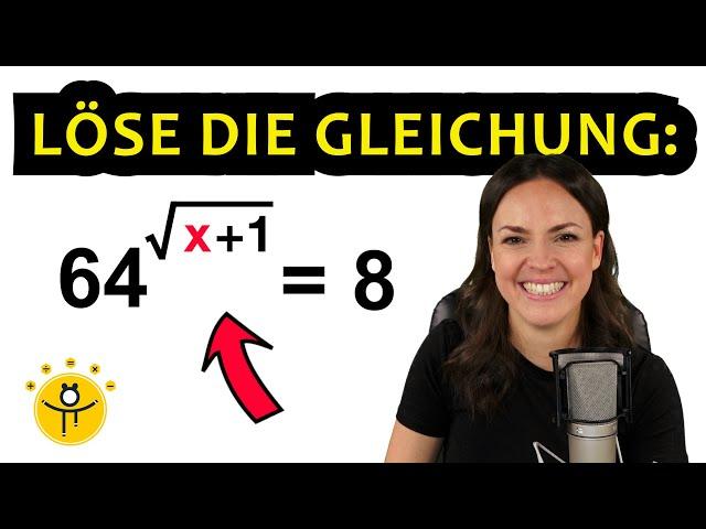 Kannst DU diese Gleichung lösen? – Exponentialgleichung