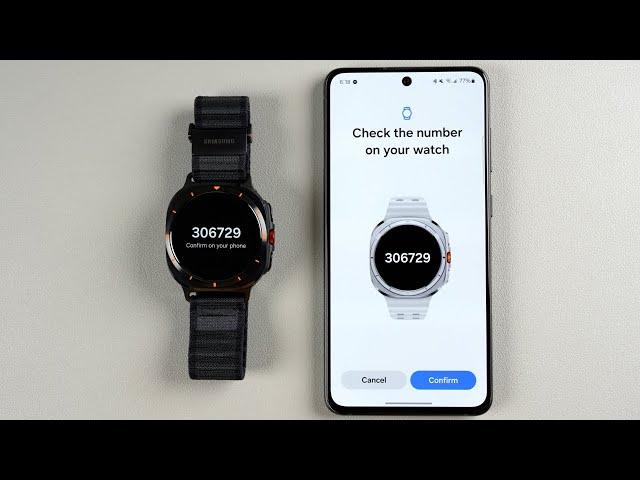 Galaxy Watch Ultra Setup (How to Connect to Samsung Phone)