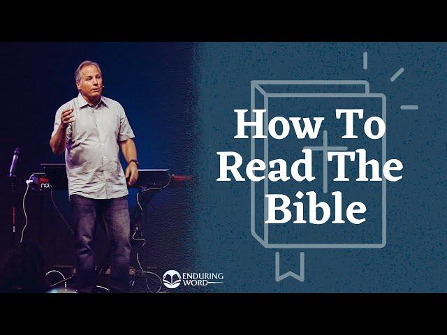 How To Read The Bible