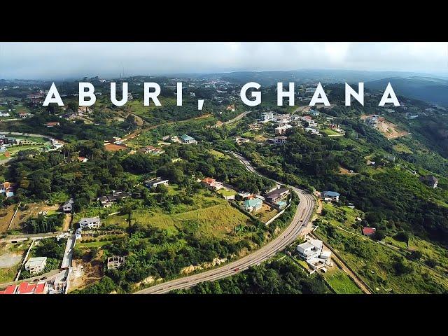 This Place in Ghana Will Take Your Breath Away! DRONE FOOTAGE OF ABURI - Ghana