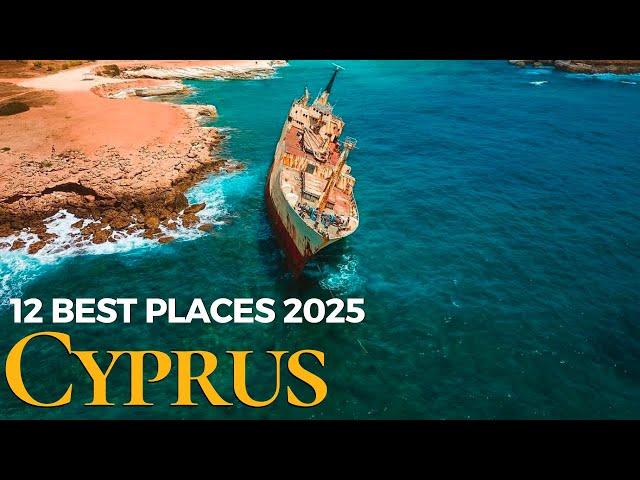 12 Most Beautiful Places to Visit in Cyprus 4K  | Cyprus Travel Guide