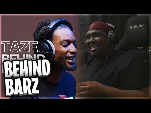 Taze - Behind Barz (TAKE 2) | Link Up TV (REACTION)