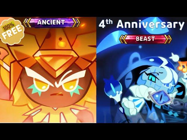 Golden Cheese Awakened 100% For Free, Shadow Milk Cookie released on 4th Anniversary update