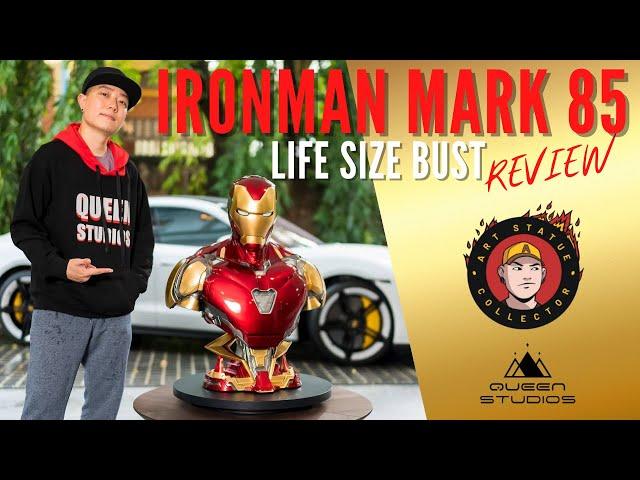 life size IRONMAN MARK 85 bust review | Queen Studios Collectibles