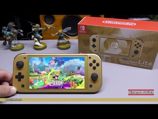 Nintendo Switch Lite Hyrule Edition Unboxing & Impressions