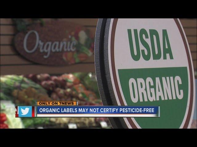 Organic labels may not certify pesticide free