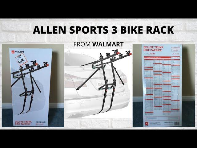 BIKE RACK FROM ALLEN SPORTS - UNBOXING OF A 3 BIKE RACK - ENGLISH