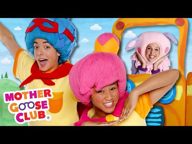 The Wheels on the Bus + More | Mother Goose Club Nursery Rhymes