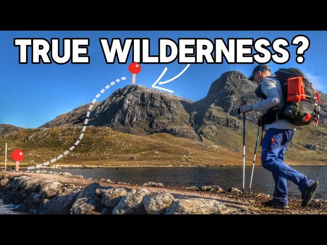 Trekking Through Scotland's Wilderness: 45km Overnight Backpacking Adventure!