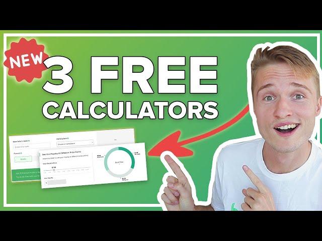 NEW: 3 FREE Amazon KDP Calculators for Self-Publishers