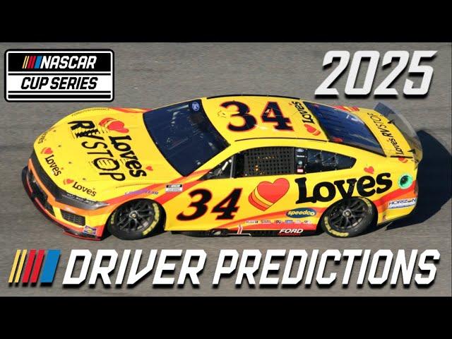 2025 NASCAR Cup Series Driver Predictions