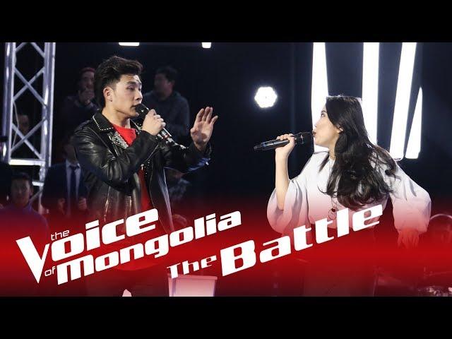 Ganbileg vs Byambakhishig - "Don't let me down" - The Battle - The Voice of Mongolia 2018