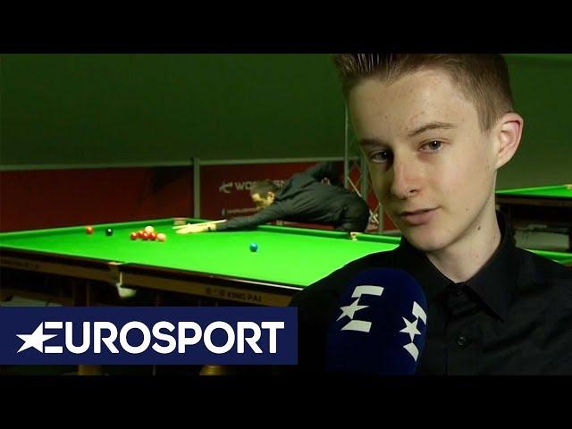 Meet Ryan Davies, the Future of Snooker! | English Open Snooker 2019 | Eurosport