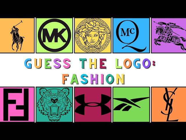 Fashion Logo Quiz | Guess the Fashion Brand Logo