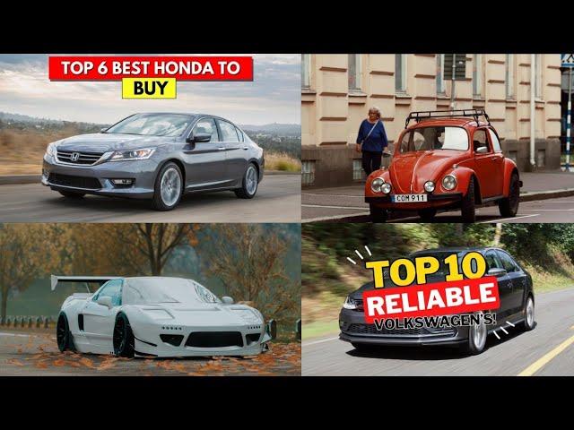 Volkswagen VS Honda Reliability | Top Most Reliable Cars from each Brand