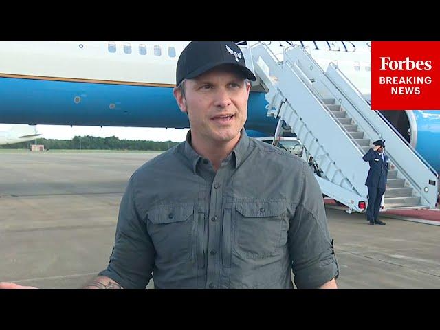 Hegseth Takes Reporters' Questions About Big Beautiful Bill, Golden Dome