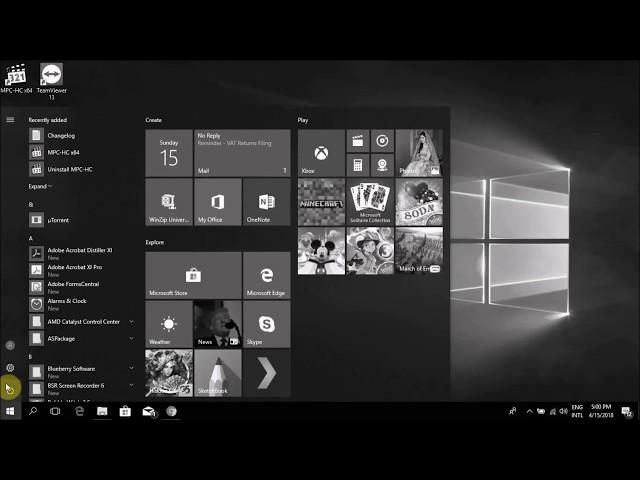 How to Fix Windows 10 Color Change to Gray Scale After Windows Update