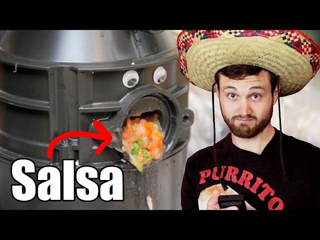 Making Salsa With A Garbage Disposal
