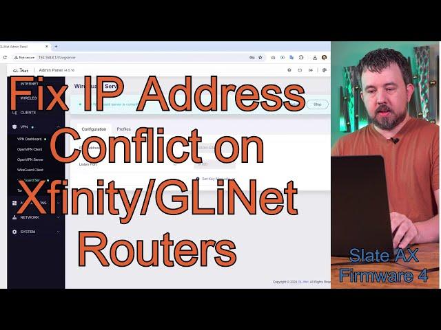 Quick Tips: IP Conflict Common on Xfinity and WireGuard(R)