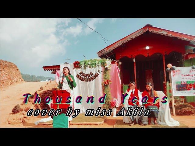 Thousand years (cover) by Akila Aye