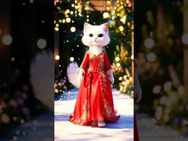 Cutest Kitty Walks the Runway Like a Supermodel 