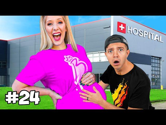 I Spent 24 Hours Lying to Preston! *bad idea*