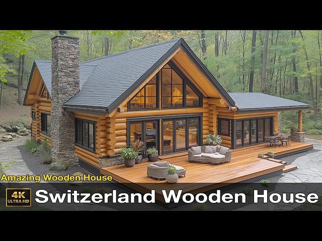 Inspiration on How to Build Amazing Wooden House: Wooden House Design Ideas in Switzerland